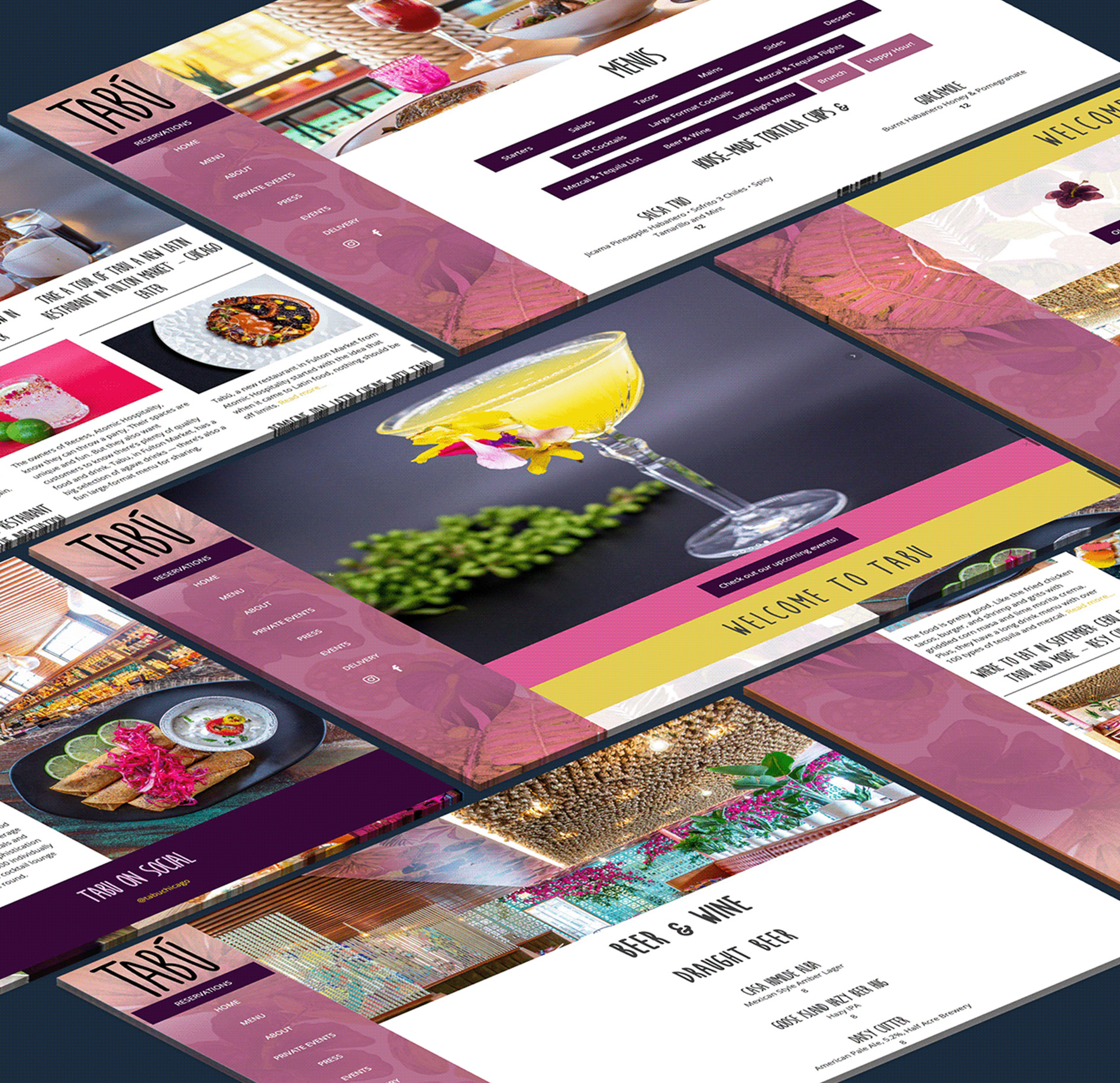 Tabu WordPress Website